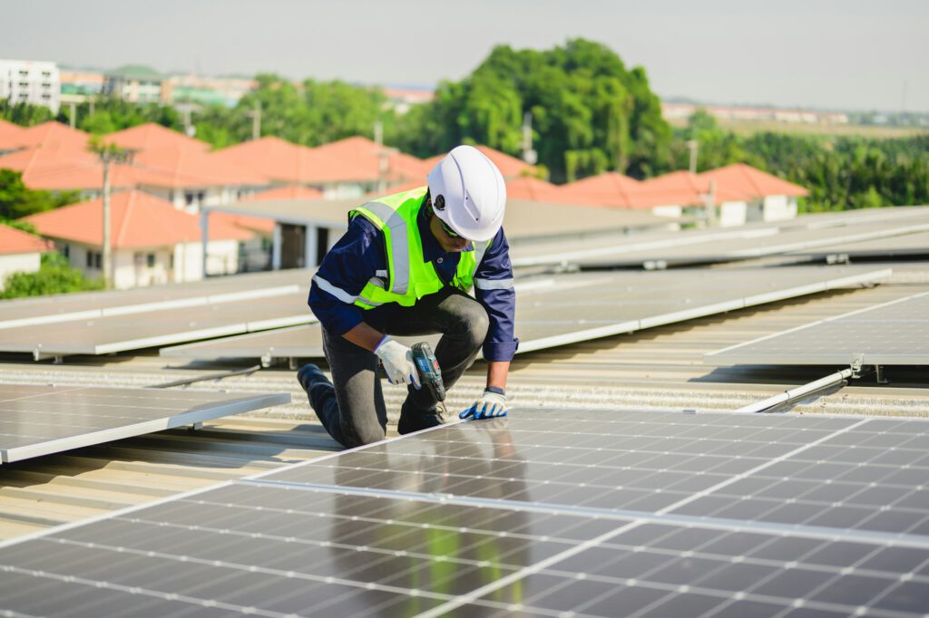 Befestigung der PV-Anlage gegen Windlast